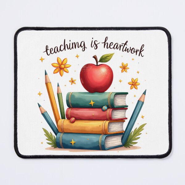 Item preview, Teaching is Heartwork designed and sold by TheEmptyBottleStudio.