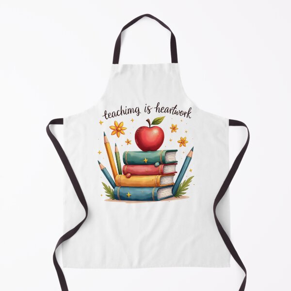 Item preview, Teaching is Heartwork designed and sold by TheEmptyBottleStudio.