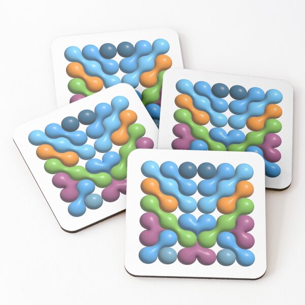 Item preview, Conexiones de blobs designed and sold by Vibranta Studio.