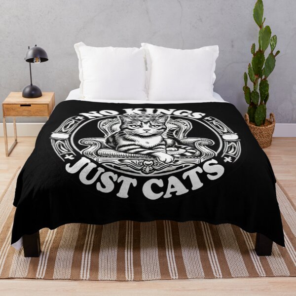 Item preview, No kings, just cats designed and sold by Meandmyshop.