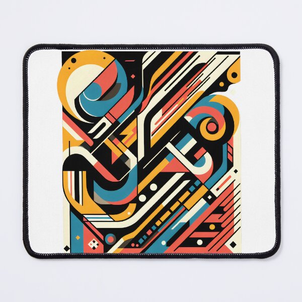 Item preview, Geometric Vibes: Bold Abstract T-Shirt designed and sold by Route and Render.