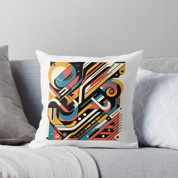 Item preview,  Geometric Vibes: Bold Abstract T-Shirt designed and sold by Route and Render.