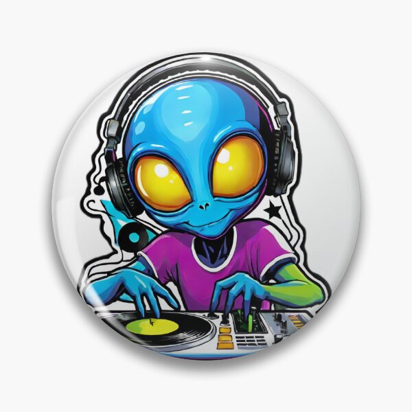 Item preview, The DJ from Another Planet designed and sold by VisualArteShop.