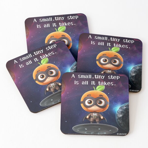 Item preview, Z_Mikan Man — A Small, Tiny Step is All It Takes designed and sold by LalacoWorld.