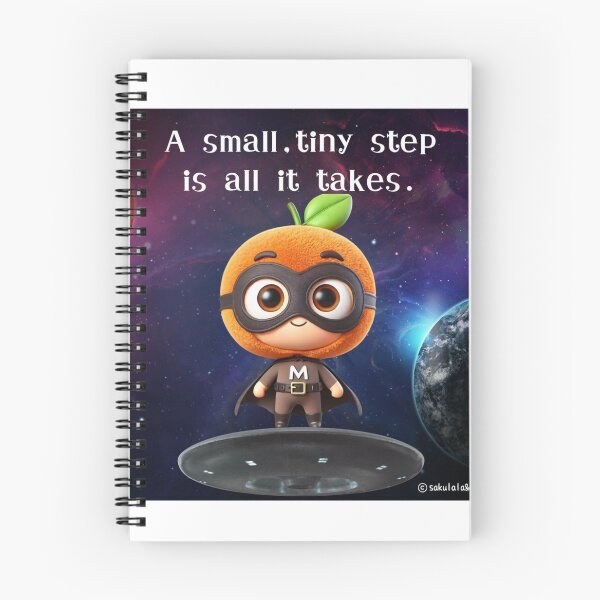 Item preview, Z_Mikan Man — A Small, Tiny Step is All It Takes designed and sold by LalacoWorld.