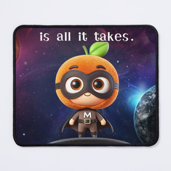 Item preview, Z_Mikan Man — A Small, Tiny Step is All It Takes designed and sold by LalacoWorld.