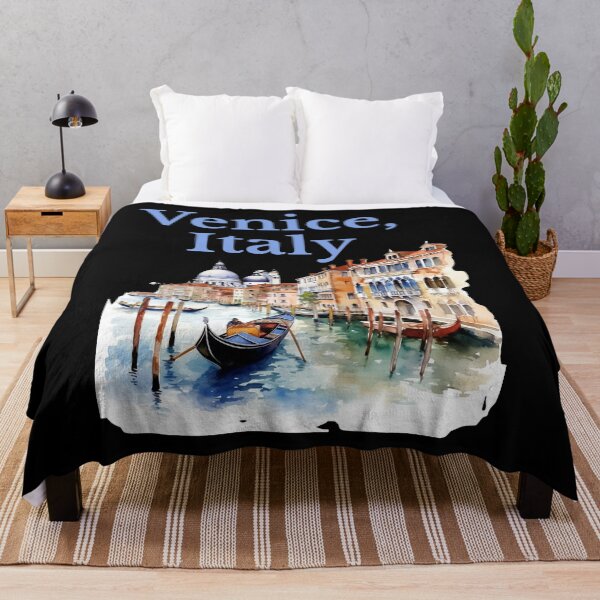 Item preview, Venice, Italy – Watercolor Cityscape Collection designed and sold by Ela-graphicwiz.