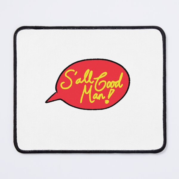 Item preview, S'all good man - Red designed and sold by greentabletop.
