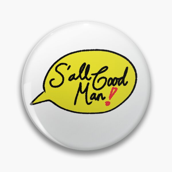 Item preview, S'all good man - Yellow designed and sold by greentabletop.