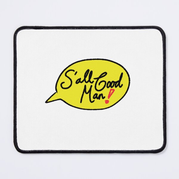 Item preview, S'all good man - Yellow designed and sold by greentabletop.