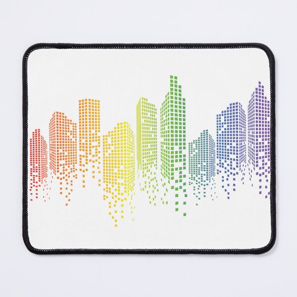 Item preview, Rainbow Buildings designed and sold by Pudding Imagines.