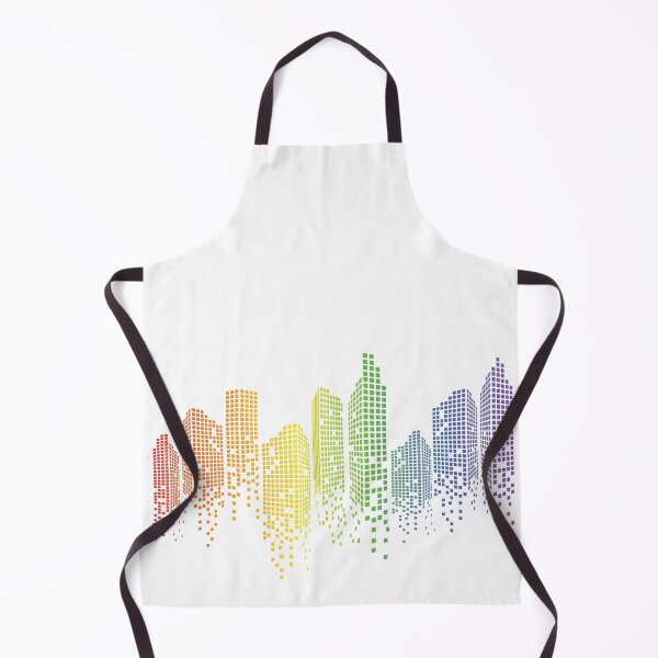 Item preview, Rainbow Buildings designed and sold by Pudding Imagines.
