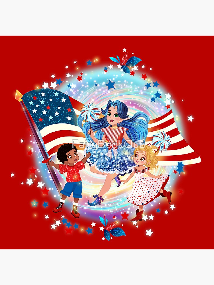 Thumbnail 5 of 5, Coasters (Set of 4), Red Patsy Collection – Bold, Brave & Magical! designed and sold by FairyBookClub.