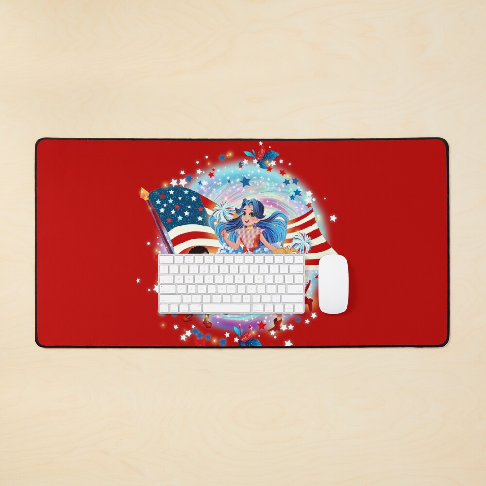 Item preview, Desk Mat designed and sold by FairyBookClub.