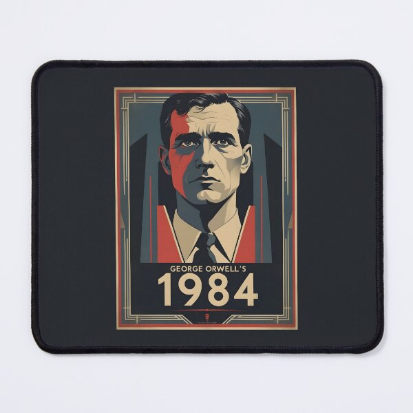 Item preview, A Vintage Poster of 1984 by George Orwell designed and sold by GoodOldVintage.