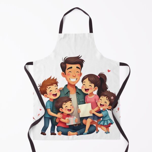 Item preview, Dad, Our Hero - Family Illustration designed and sold by panchoflex.