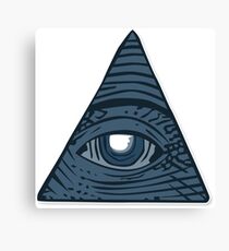 Illuminati Sticker! Canvas Print