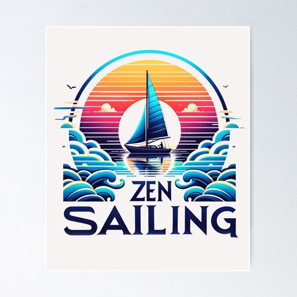 Item preview, zen sailing designed and sold by creativechaster.