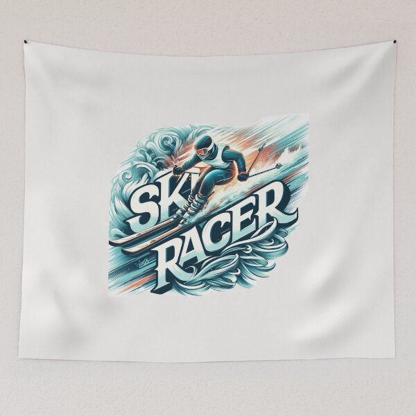 Item preview, ski racer designed and sold by creativechaster.