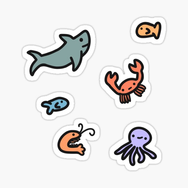 Item preview, Sea Creature Pack designed and sold by Derpy-Doodles.