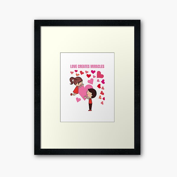Item preview, Love Creates Miracles designed and sold by mhmehdawi.