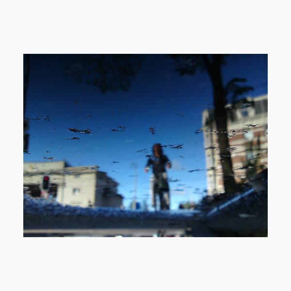 Reflections of Amsterdam - Tropical Heat Photographic Print