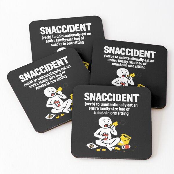 Item preview, SNACCIDENT – Accidental Snack Attack Shirt designed and sold by W.T.F.Prints.