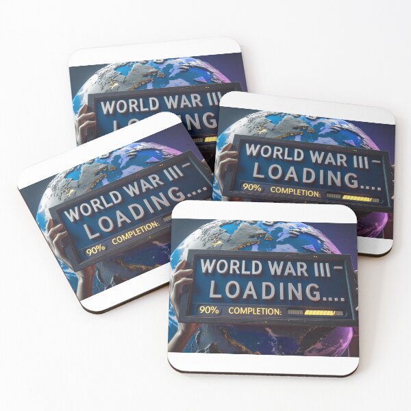Item preview, World War III – Loading... designed and sold by ANIMESTORE777.