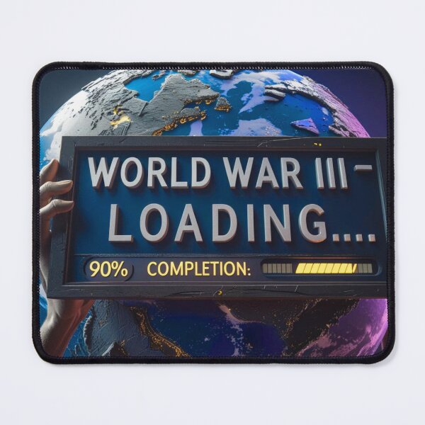 Item preview, World War III – Loading... designed and sold by ANIMESTORE777.