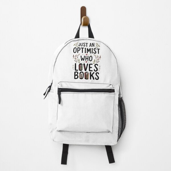 Item preview, Just an Optimist Who Loves Books designed and sold by I-wanna-T-shirt.
