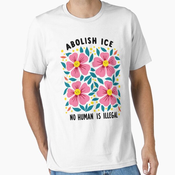 Artikel-Vorschau von Abschaffung der ICE Floral Menschenrechte, designt und verkauft von hainoune.