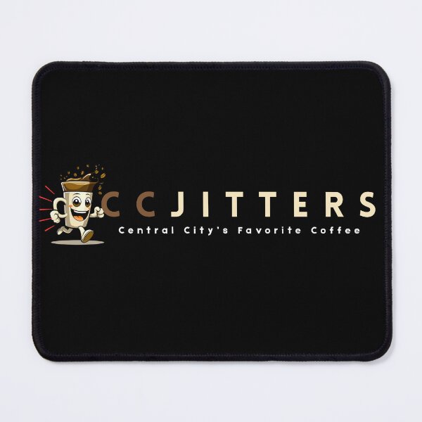 Item preview, CCJitters Central City's Favorite Coffee (for dark colors) designed and sold by Sonic Embassy: Vibes.