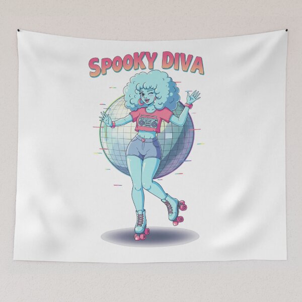 Item preview, Diva Fantasma Retro Disco designed and sold by JonelleTshirts.