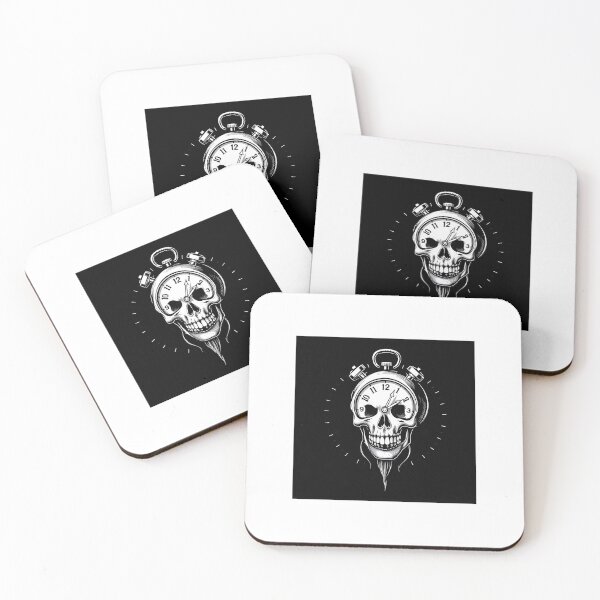 Item preview, Skull Clock T-Shirt designed and sold by Rune-Designs.