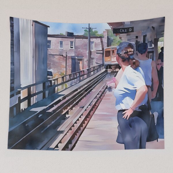 Item preview, Eager Commuting designed and sold by RCWatercolours.