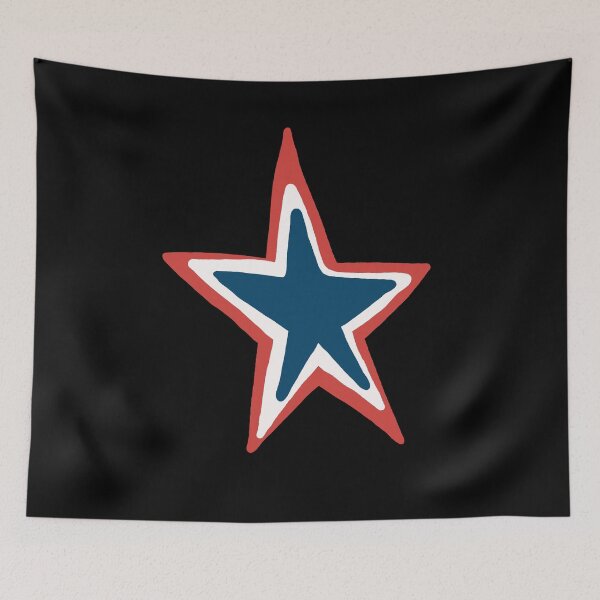 Item preview, Red, White, and Blue Star designed and sold by RepeatCandy.
