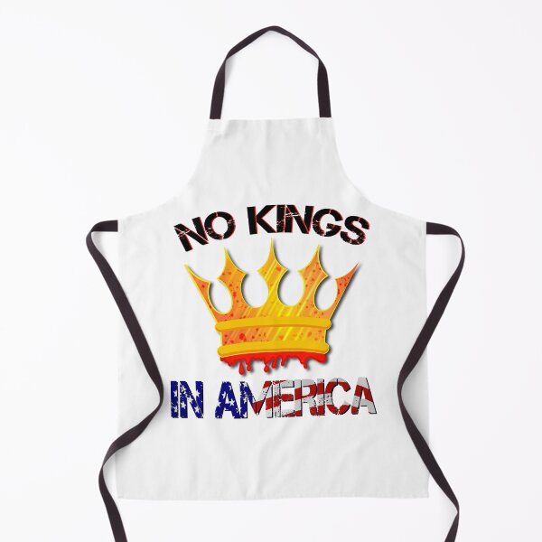 Item preview, No Kings in America | Anti-Monarchy Graphic | Patriotic Crown Clipart | Printable Protest Poste designed and sold by amatiana.