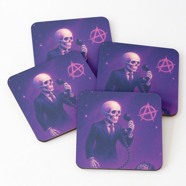 Item preview, corporate skeleton call - cosmic chaos line designed and sold by PixelPunkster.