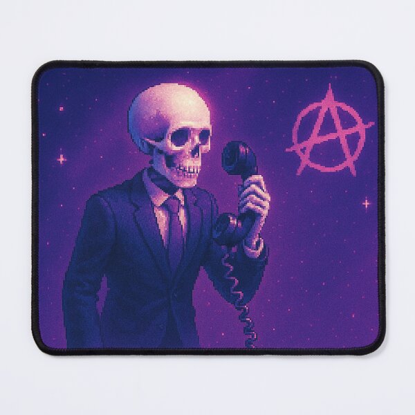Item preview, corporate skeleton call - cosmic chaos line designed and sold by PixelPunkster.