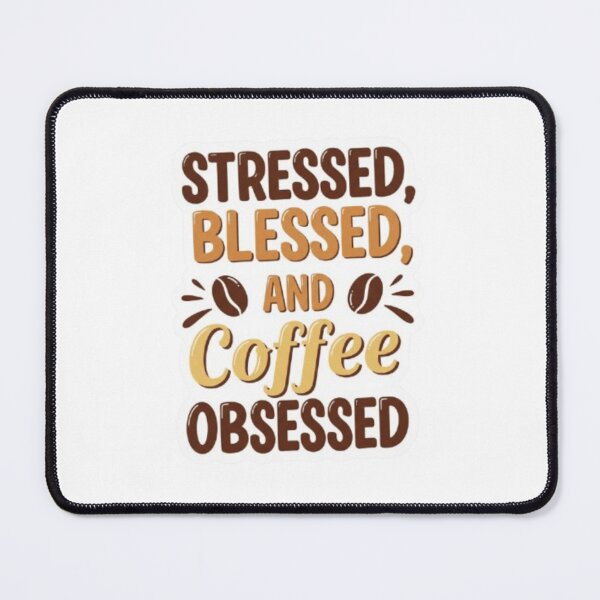 Item preview, Coffee Obsessed Humor Sticker designed and sold by Thebestsells12.