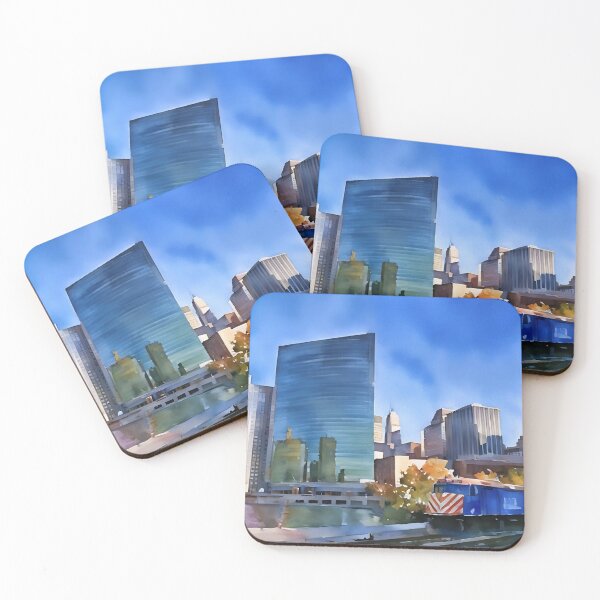 Item preview, Windy City Blues designed and sold by RCWatercolours.