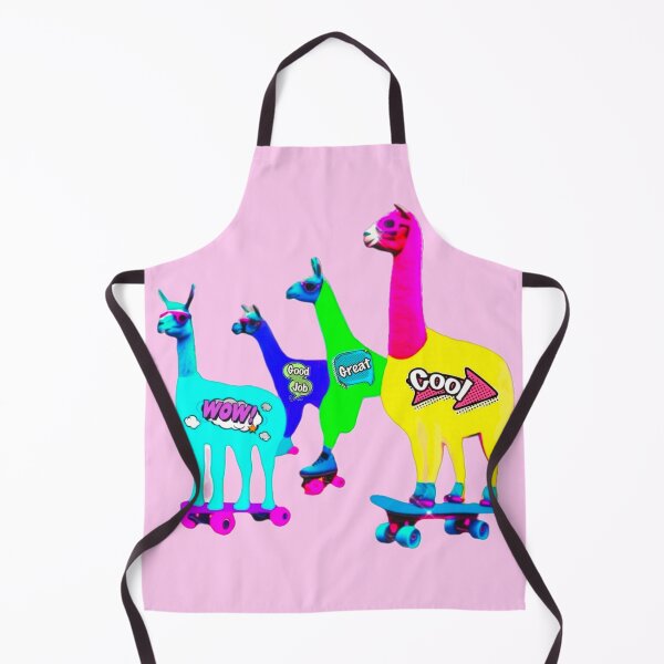 Item preview, Llamas on Skateboards (Pop Art Edition) designed and sold by asanaworld.