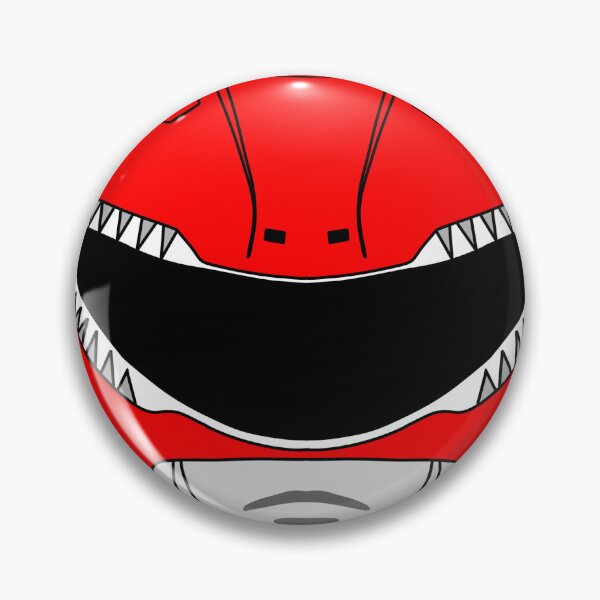 Item preview, MMPR Zyu Red Helmet designed and sold by Ink Shot Studios.
