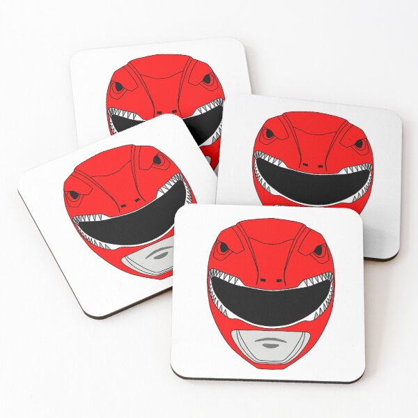 Item preview, MMPR Zyu Red Helmet designed and sold by Ink Shot Studios.