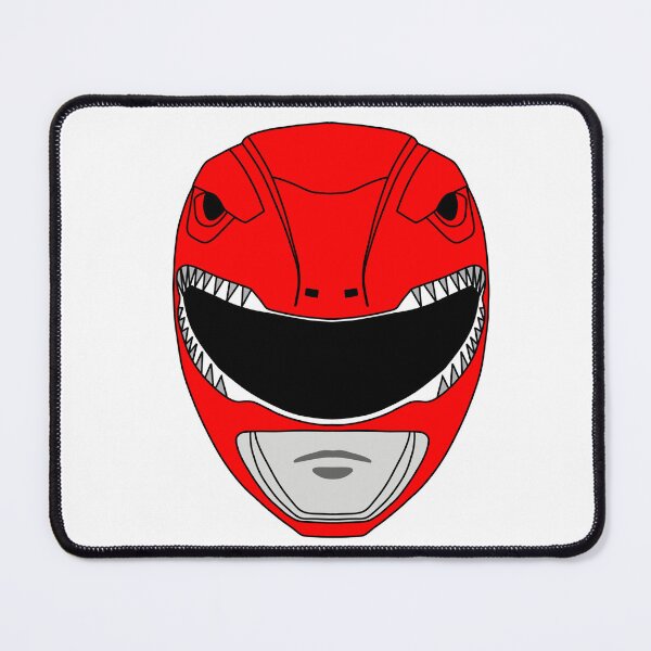 Item preview, MMPR Zyu Red Helmet designed and sold by Ink Shot Studios.