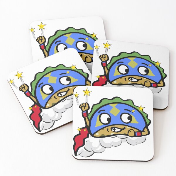 Item preview, Adorable Mexican Luchador Taco designed and sold by Claustronautas.