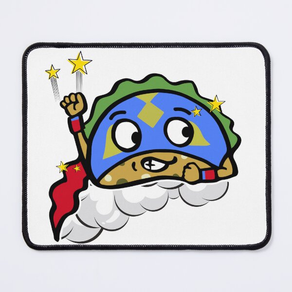 Item preview, Adorable Mexican Luchador Taco designed and sold by Claustronautas.