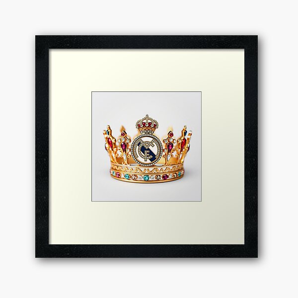Vista previa del artículo con la obra «La Corona del Real Madrid», diseñado y vendido por casamomo.