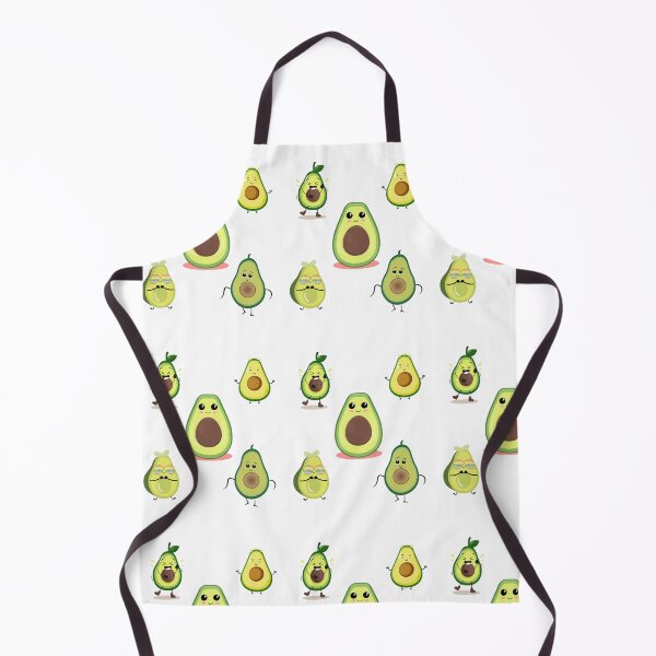 Item preview, Cute Avocado Sticker Sheet – Laughing, LGBT Glasses, Meditating, Dancing & Smiling Avocado Stickers designed and sold by Blueprint&co.