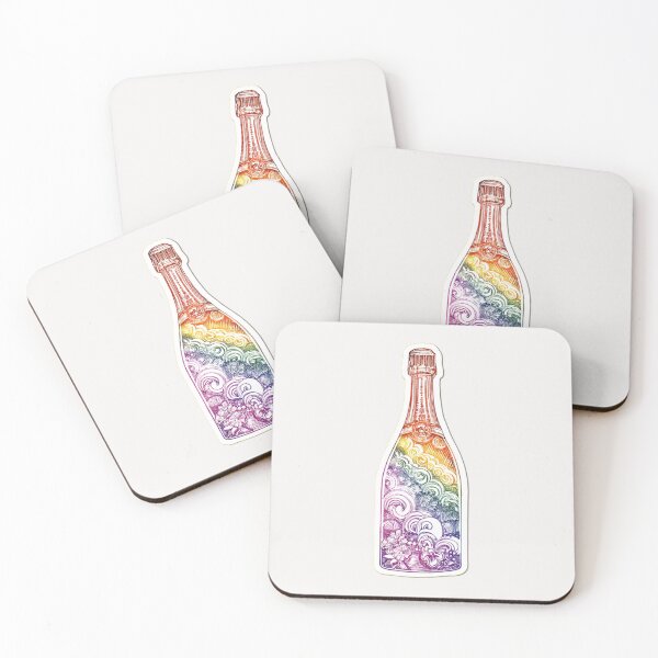 Item preview, Rainbow bottle designed and sold by MendaciousMina.